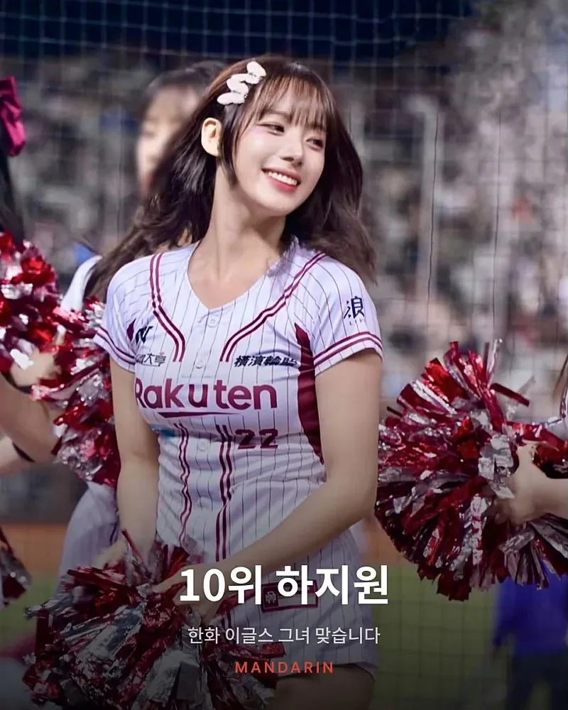 대만 치어리더 인기투표 상황