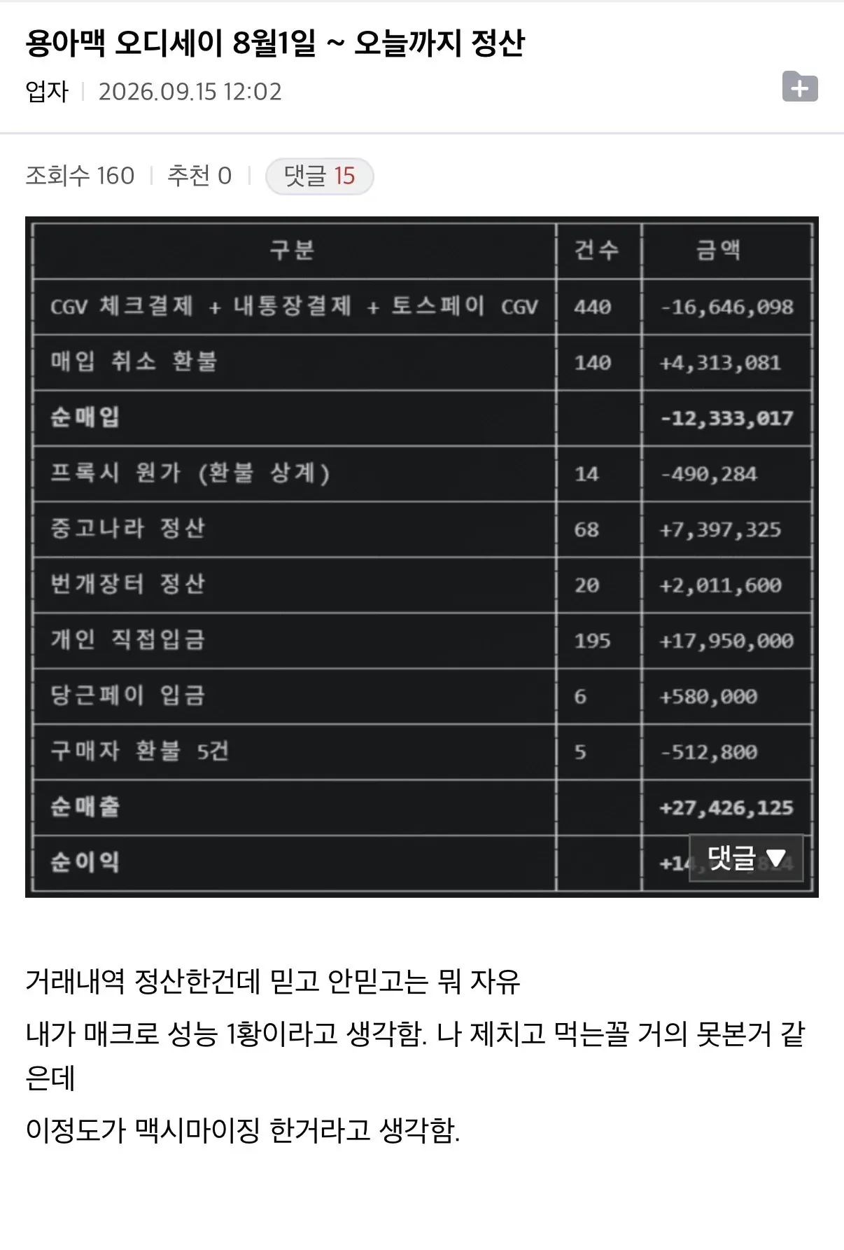 IMG_1237.jpeg 용아맥 오디세이 암표가격 ㅈㄹ난이유