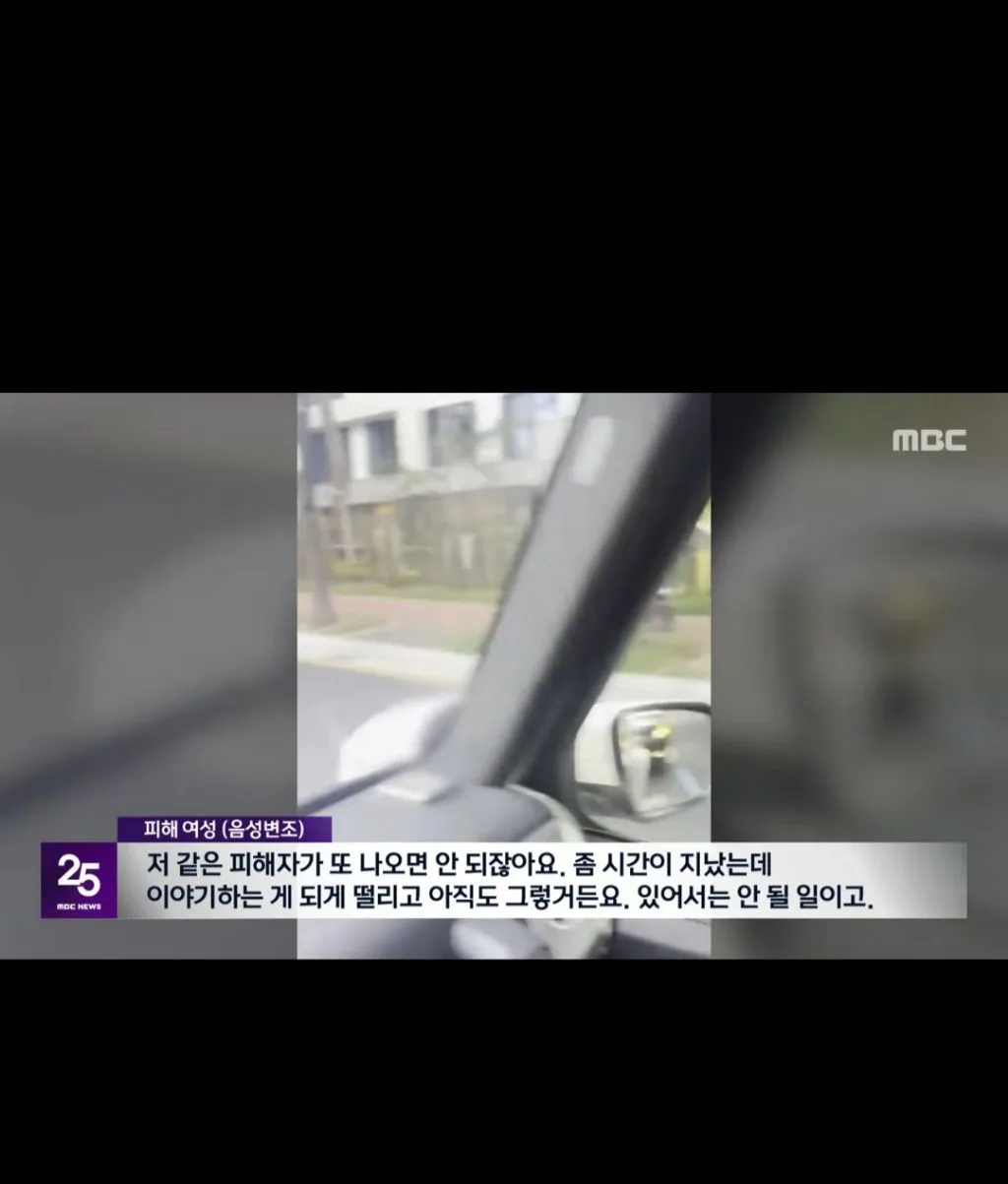 얼마 전 대구에서 발생한 '벤츠 지바겐 보복운전