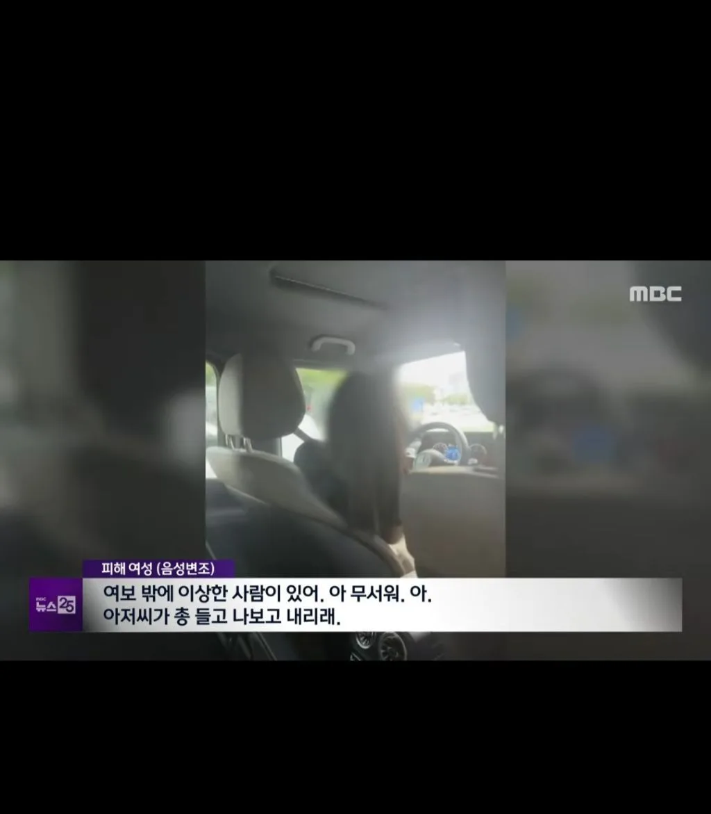 얼마 전 대구에서 발생한 '벤츠 지바겐 보복운전