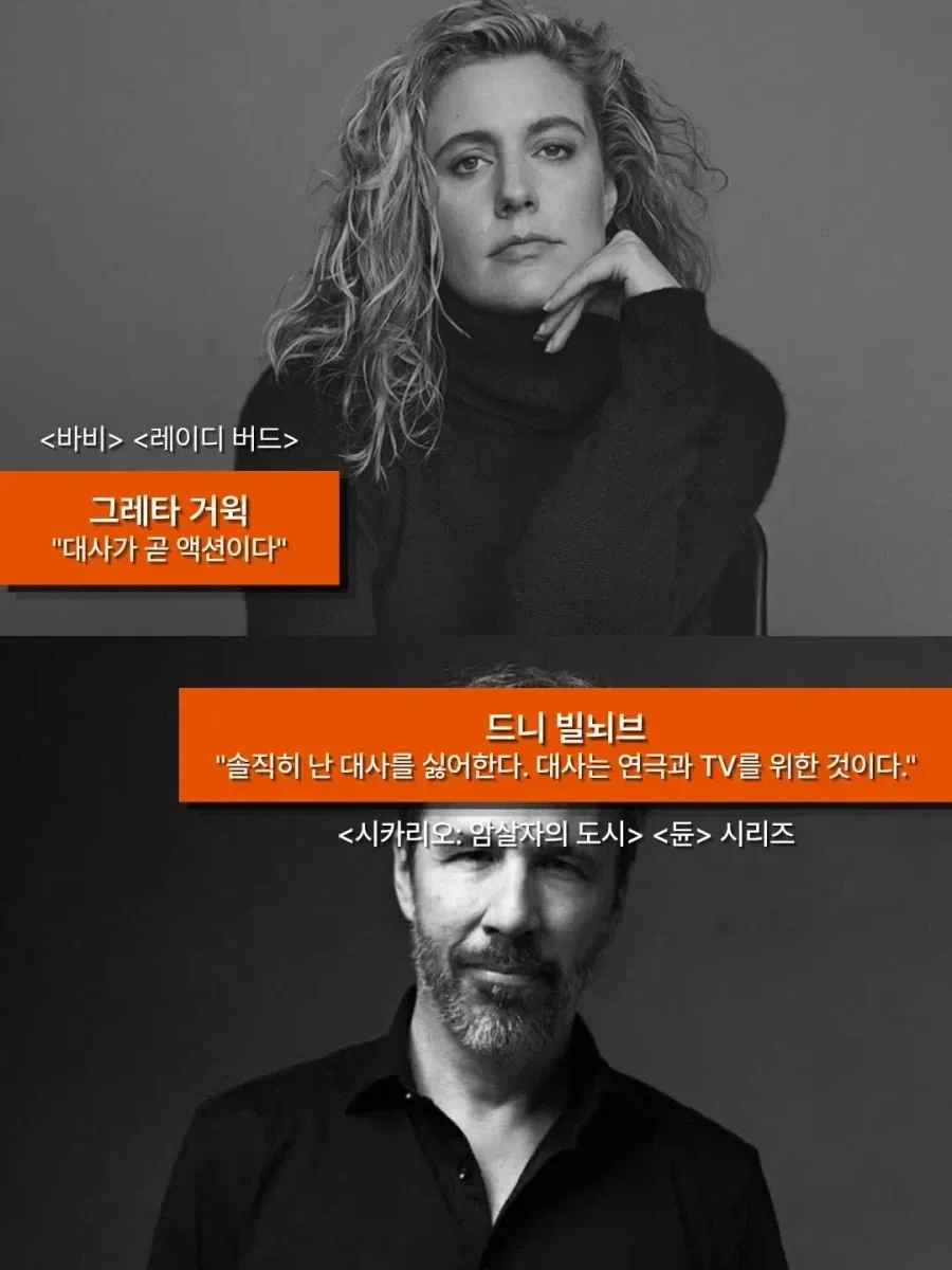 정반대로 갈린 영화 거장들의 철학