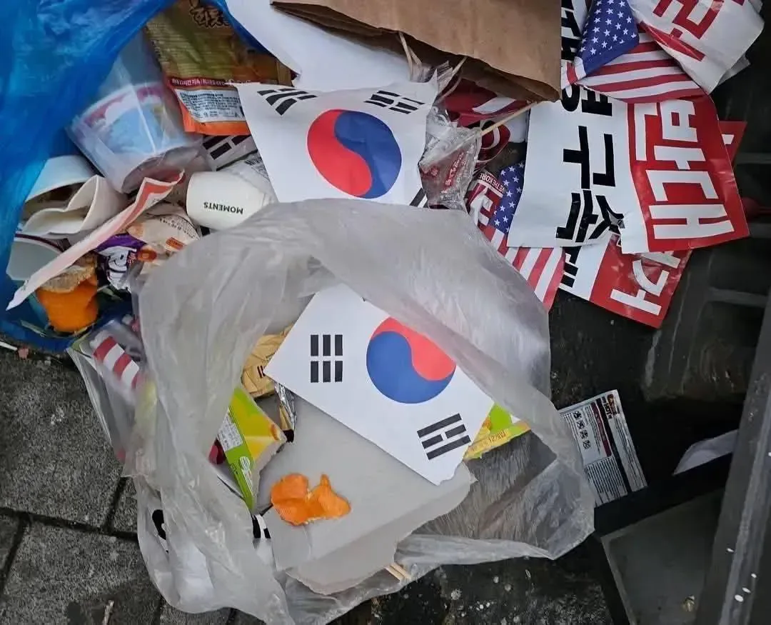 자칭 애국 보수 시위 현실
