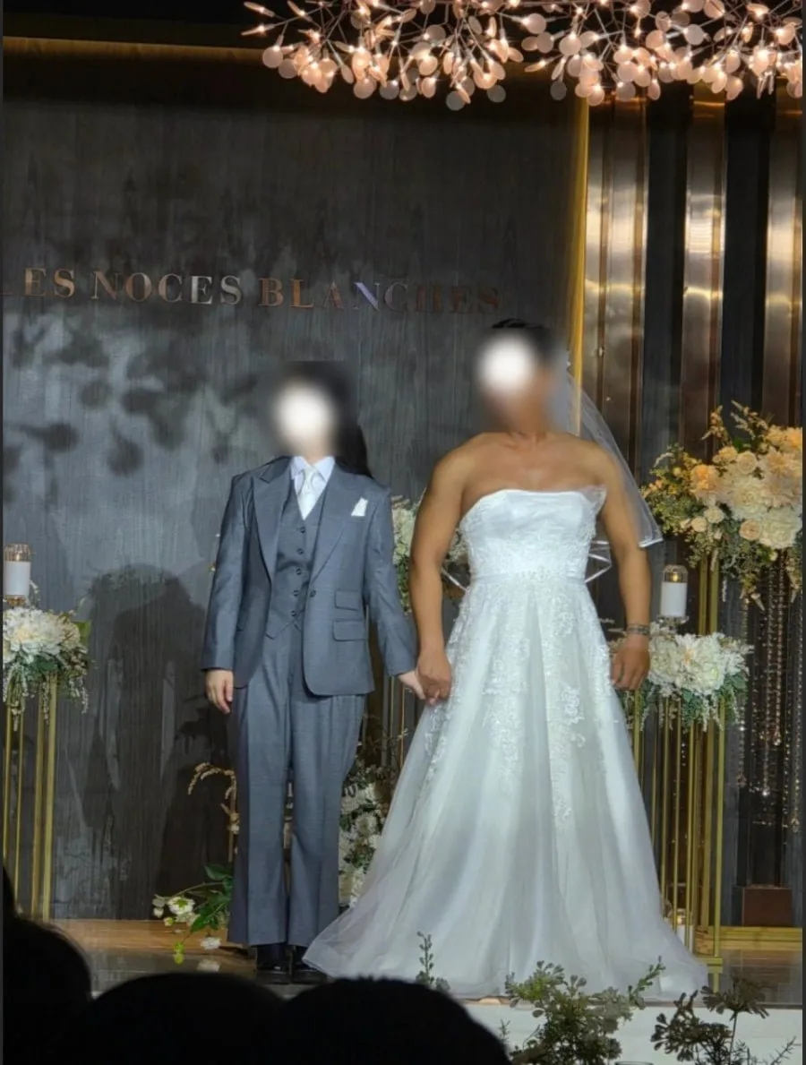 하객 만족도 최상이었다는 커플 결혼식