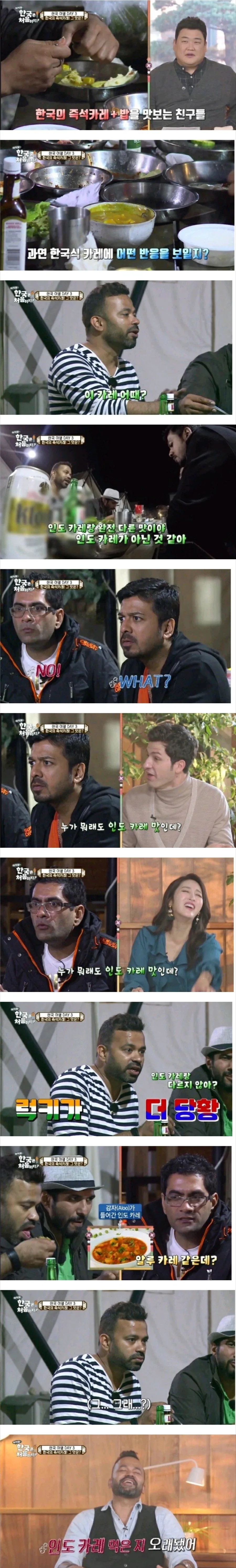 이거 인도 카레 맛이 아닌데??