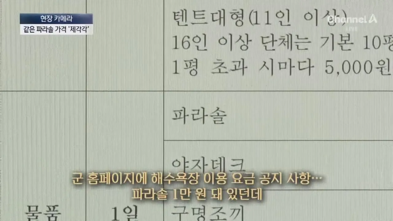 "바가지 싫으면 바다 오지마"... 정부 발표에도 여전한 바가지