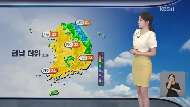 [날씨]전국 열대야 끝…광복절 연휴 전국에 비
