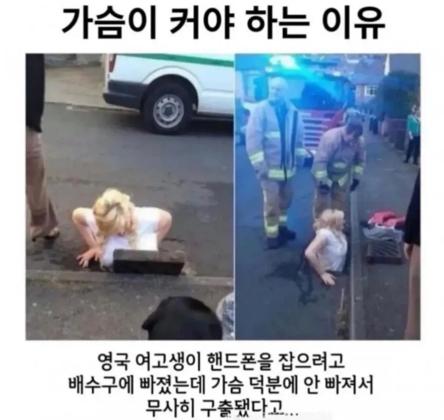 A컵이었으면 죽었을 사고