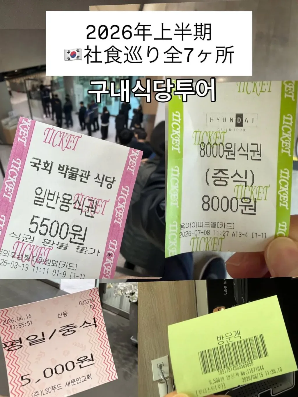 한국에서 특이한 여행을 하는 일본인