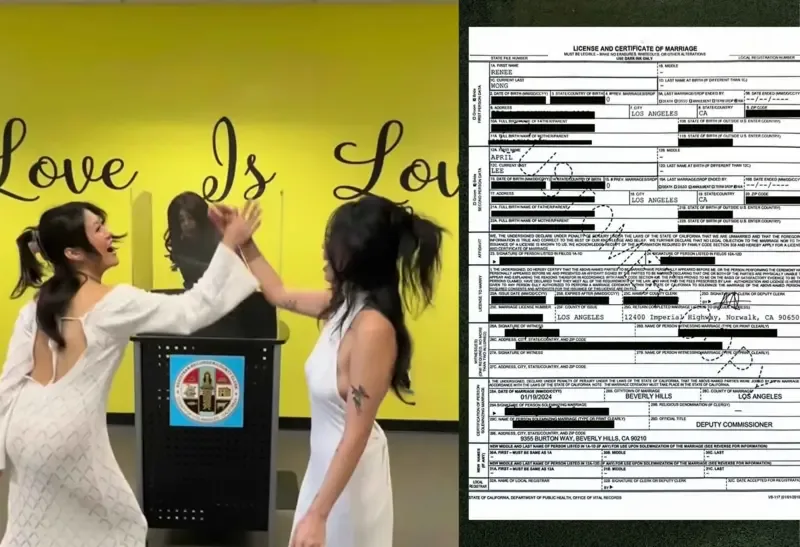 16년지기 베프와 “연애감정 없이” 법적 부부가 된 두 여성