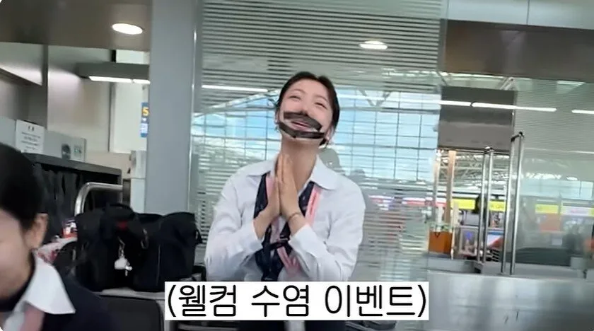노홍철 또 혼자 인도여행 에어인디아 직원 ㅋㅋ