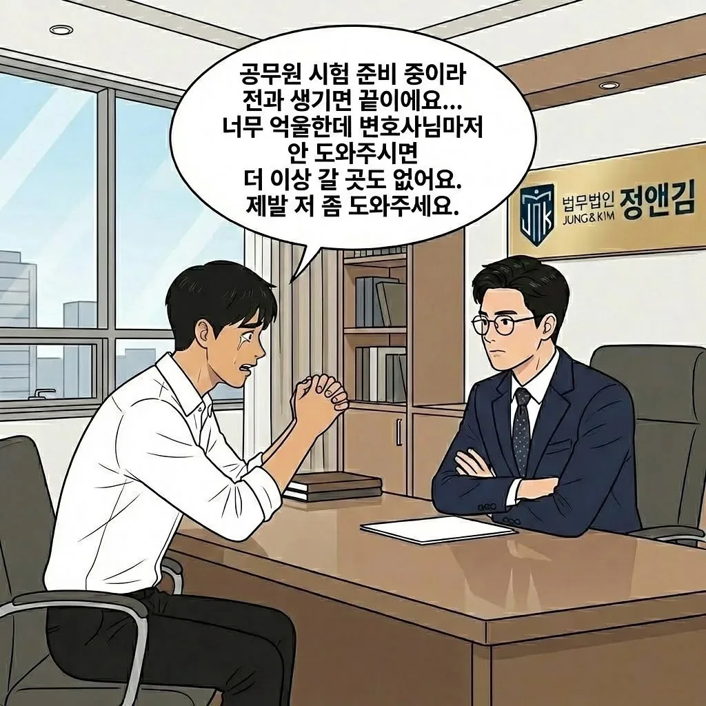 성범죄자 될 뻔한 공시생