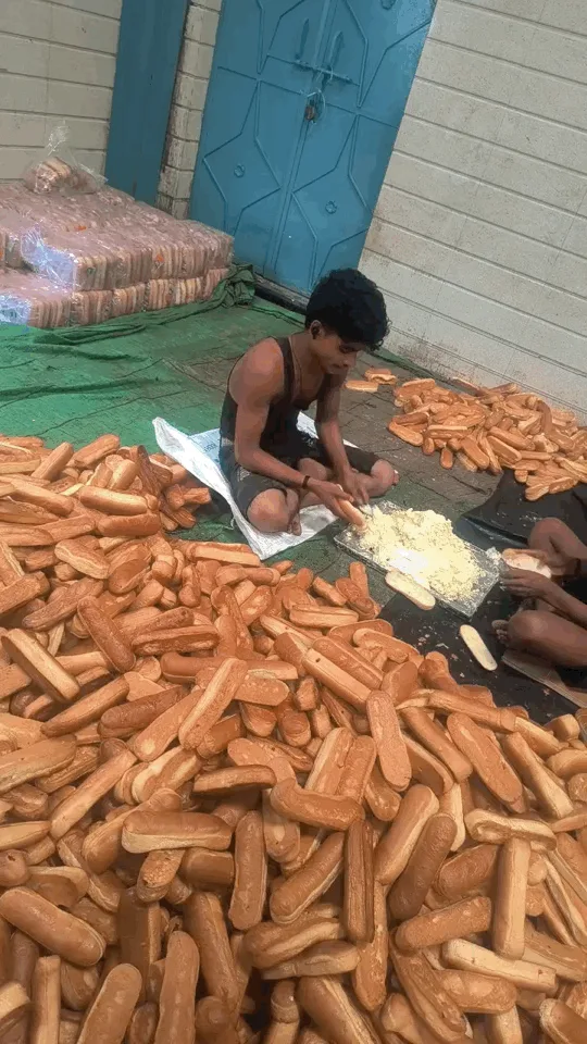 인도의 크림빵 공장