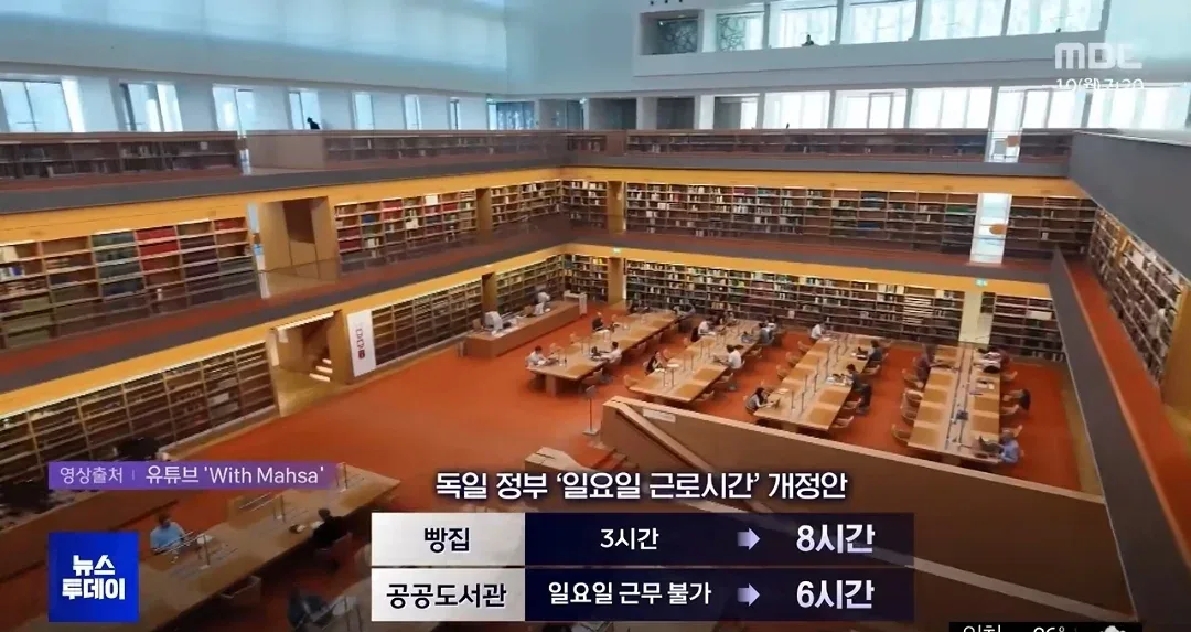 독일은 일요일 영업을 헌법으로 금지하고 있는데 경제가 어려워져 일요일 불법 영업이 늘어남