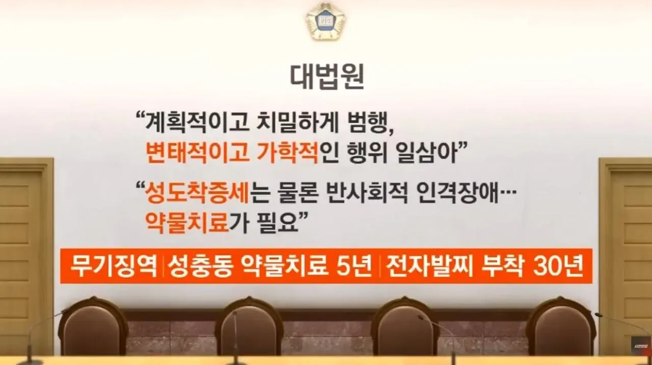 대한민국 1호 화학적 거세