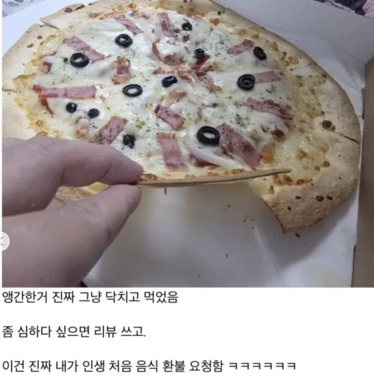 15,900원짜리 피자 후기.
