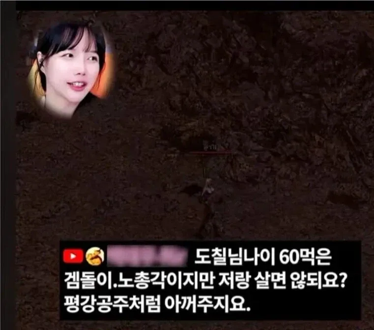 리니지 여캠들이 받는 댓글들