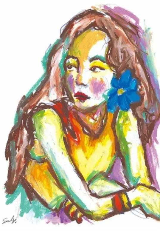 연예인들이 그린 그림
