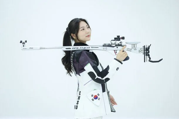 아시안게임에 출전하는 사격 선수 외모