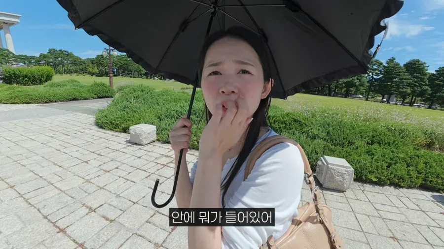 일본인 아내에게 국회의사당 비밀을 알려주는 남편