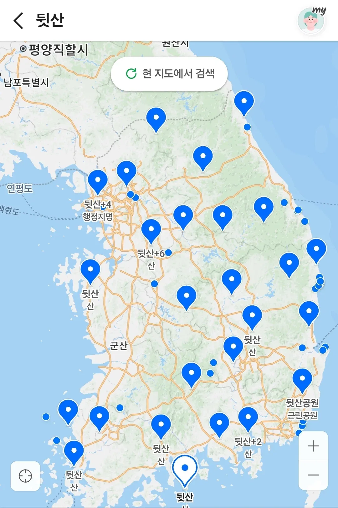 한국사람들은 산 이름을 너무 대충 지어