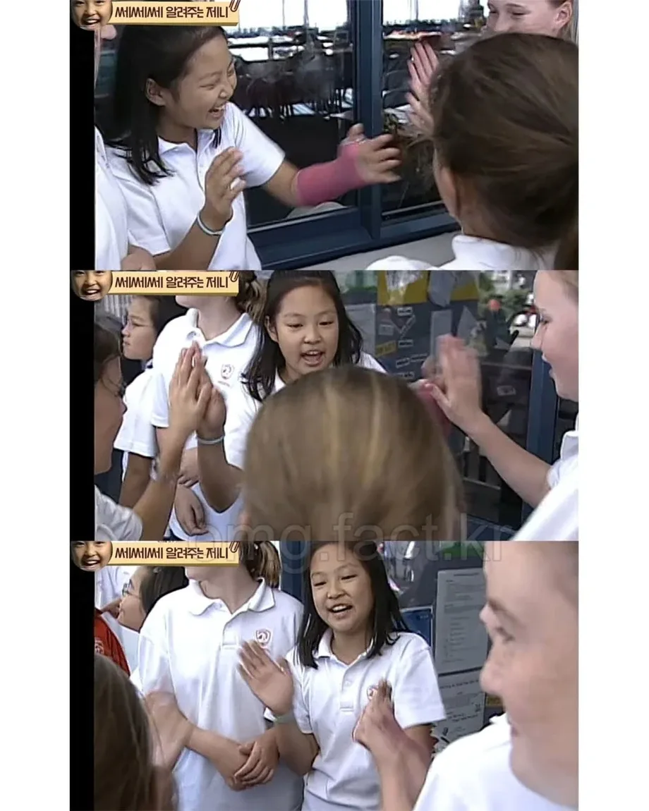 10살때 MBC 다큐에 나왔던 제니.jpg