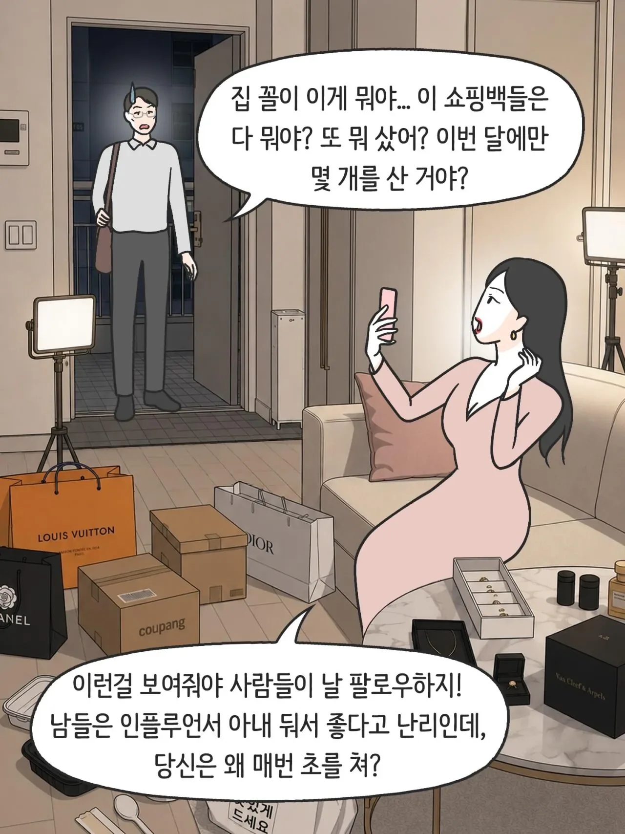 SNS 완벽한 엄마의 실체