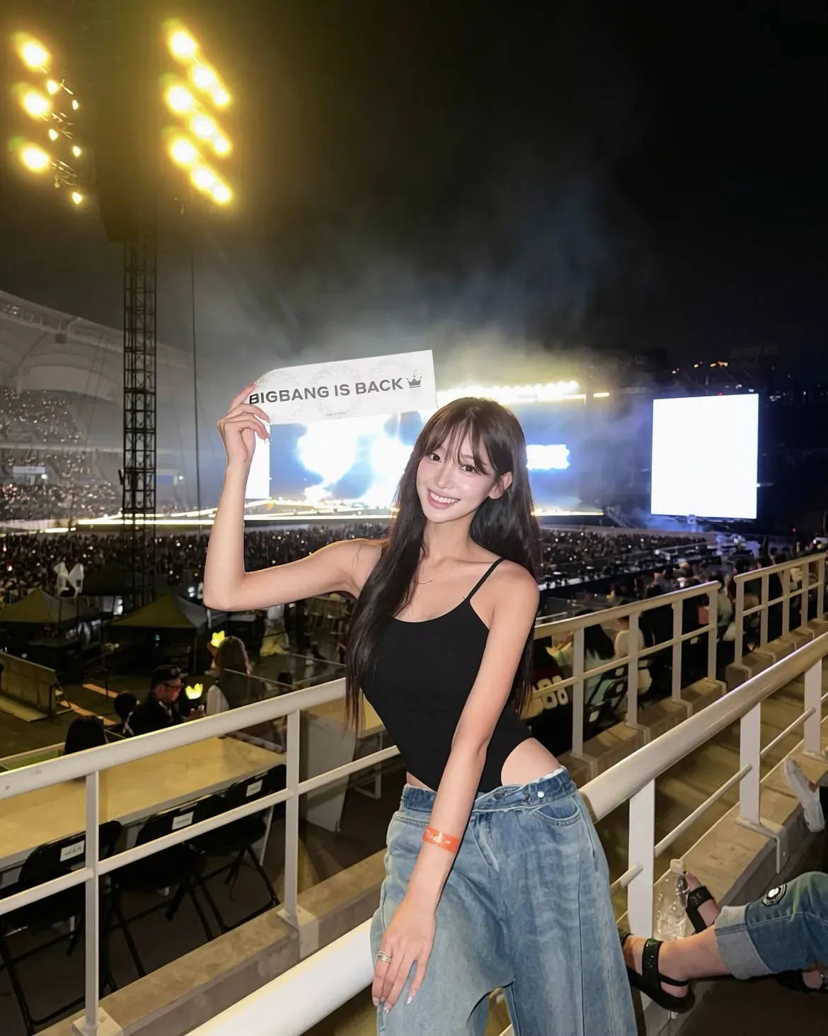 빅뱅 콘서트보러간 우수한치어리더