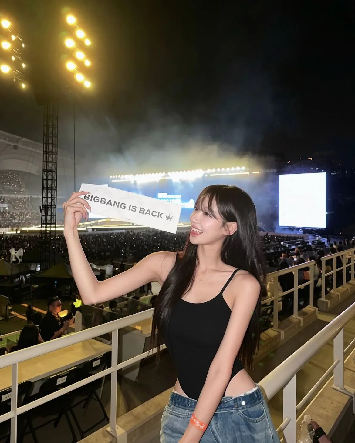 빅뱅 콘서트보러간 우수한치어리더