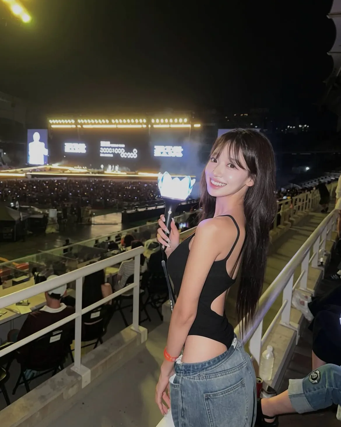 빅뱅 콘서트보러간 우수한치어리더