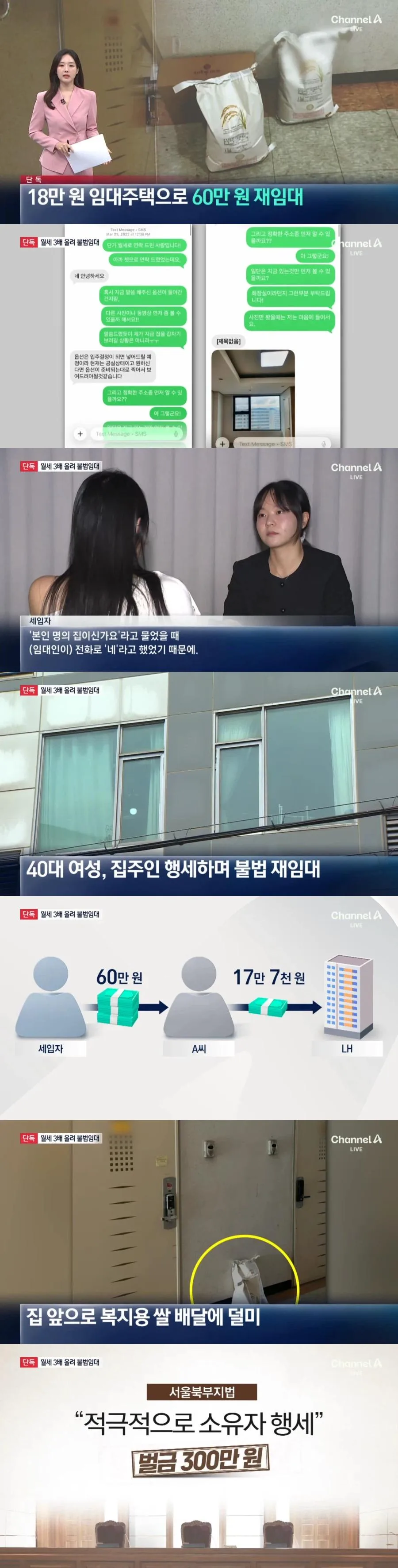임대주택 17만 원짜리를 60만 원에 되팔이한 기초수급자의 최후