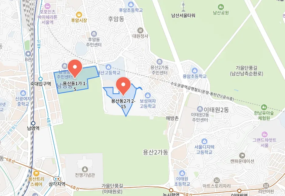 [단독] 어린이정원 이어 용산 추가 공급카드…옛 방사청 부지도 검토
