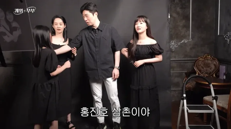 임요환 가족과 함께 가족사진 찍은 홍진호