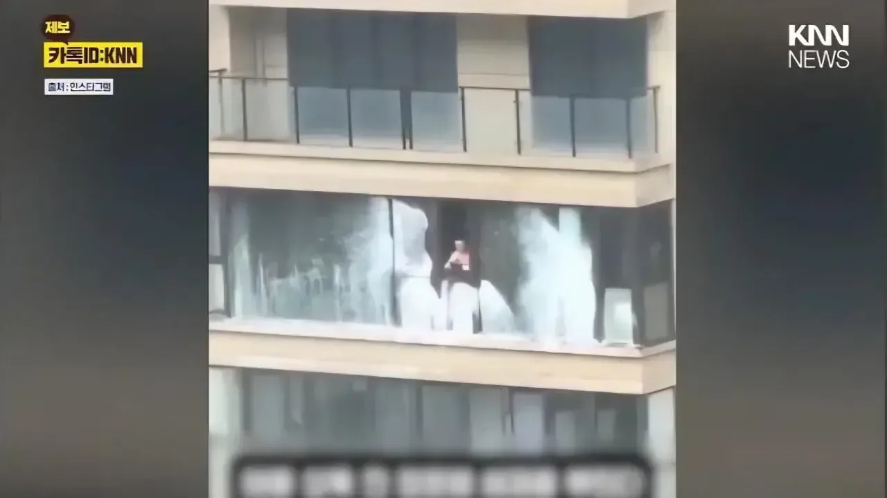 태풍이 더러운 창문을 말끔하게 해주겠지?