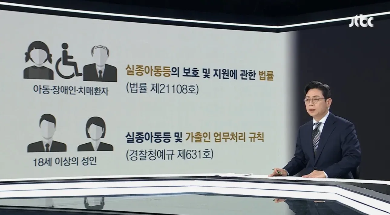 [앵커 한마디] "대한민국에선 실종 아닌 가출입니다"