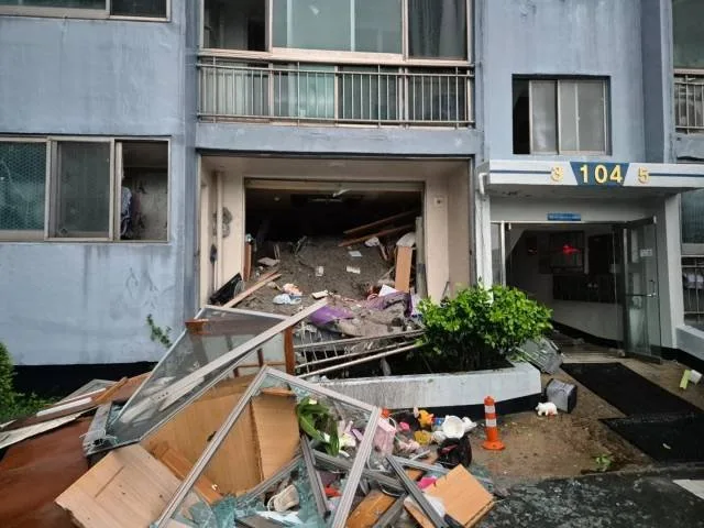 거제 20대 남성 사망자 나온 아파트 현장