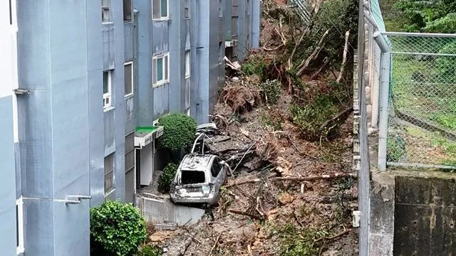 거제 20대 남성 사망자 나온 아파트 현장