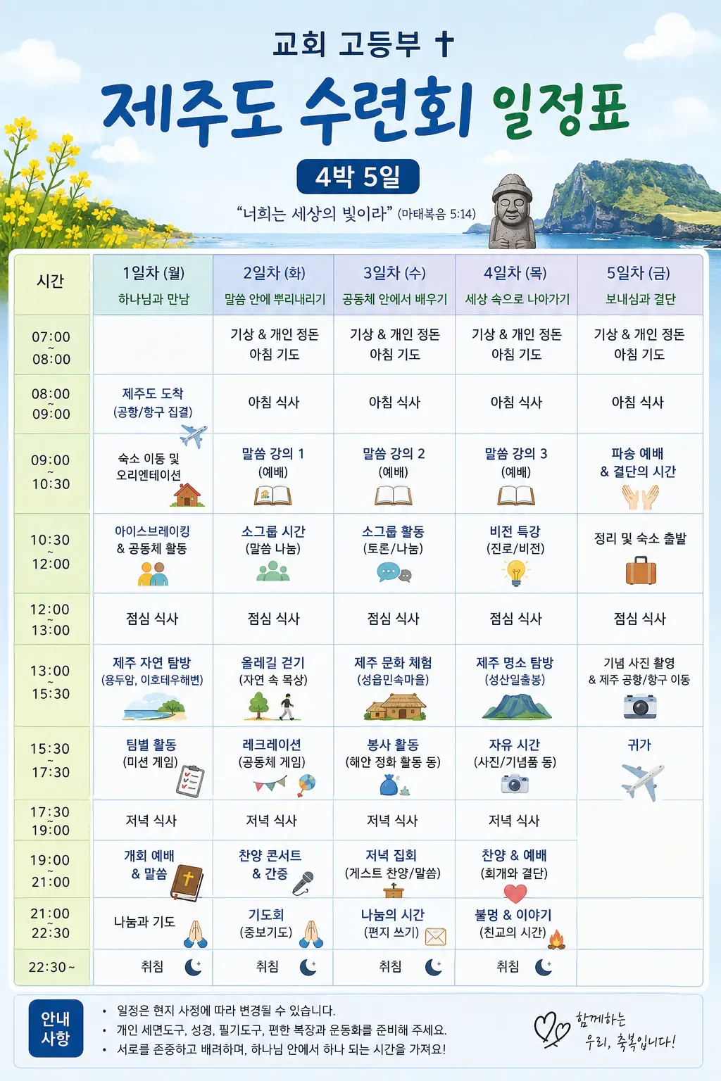 교회 수련회비, 적당하다 vs 비싸다.jpg