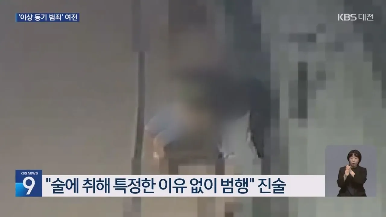 처음본사람 뒤로다가가 목 조르고 도주한 20대