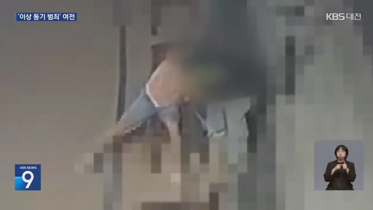 처음본사람 뒤로다가가 목 조르고 도주한 20대