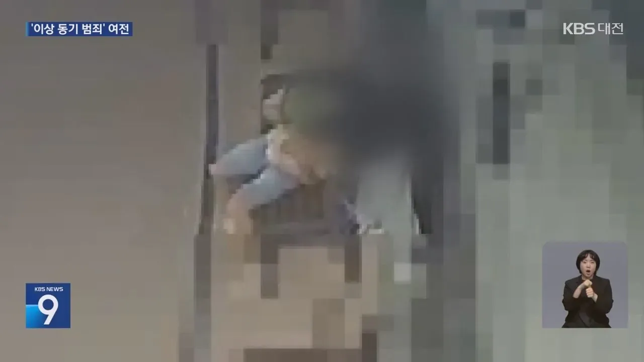 처음본사람 뒤로다가가 목 조르고 도주한 20대