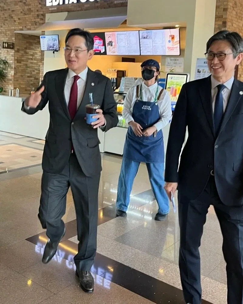 이재용을 알아본 커피숍 알바