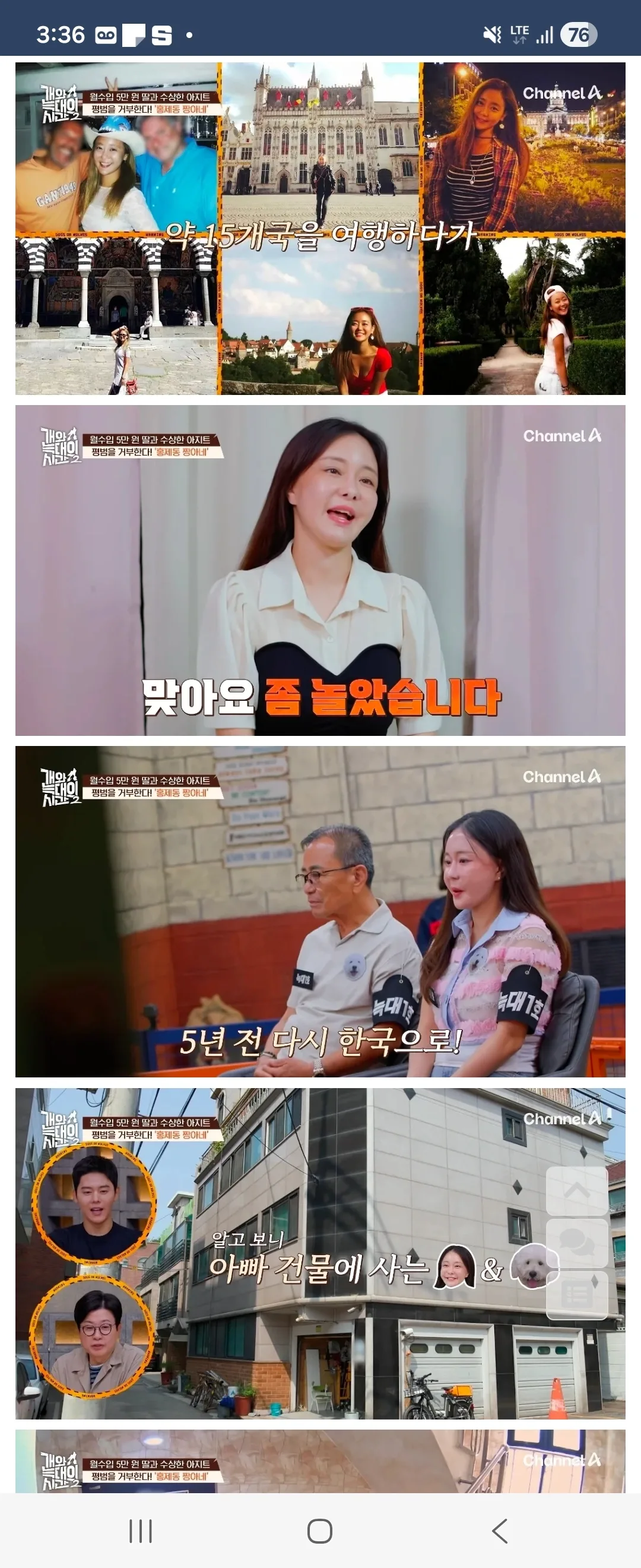 개가 원해요? 개가 원하지 않는다자나요