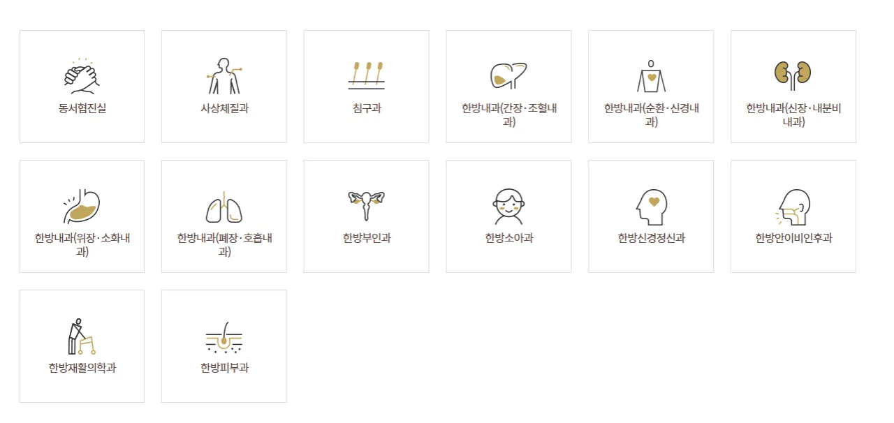 한의학도 전문의 제도가 있긴하네요...