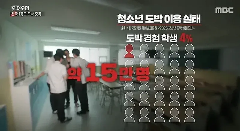 PD수첩] 너무나 심각한 수준이라는 청소년 도박 현황.jpg