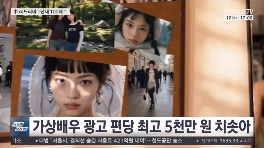 중국) AI 영상에 밀려나고 있는 진짜 배우들