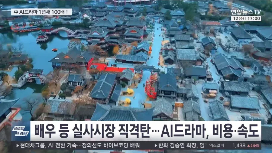 중국) AI 영상에 밀려나고 있는 진짜 배우들