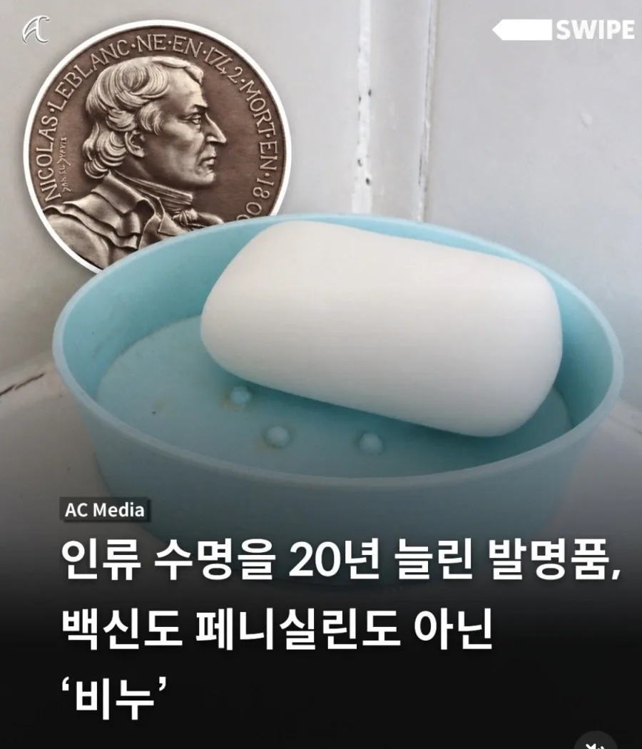 인류의 수명을 20년 늘린 발명품