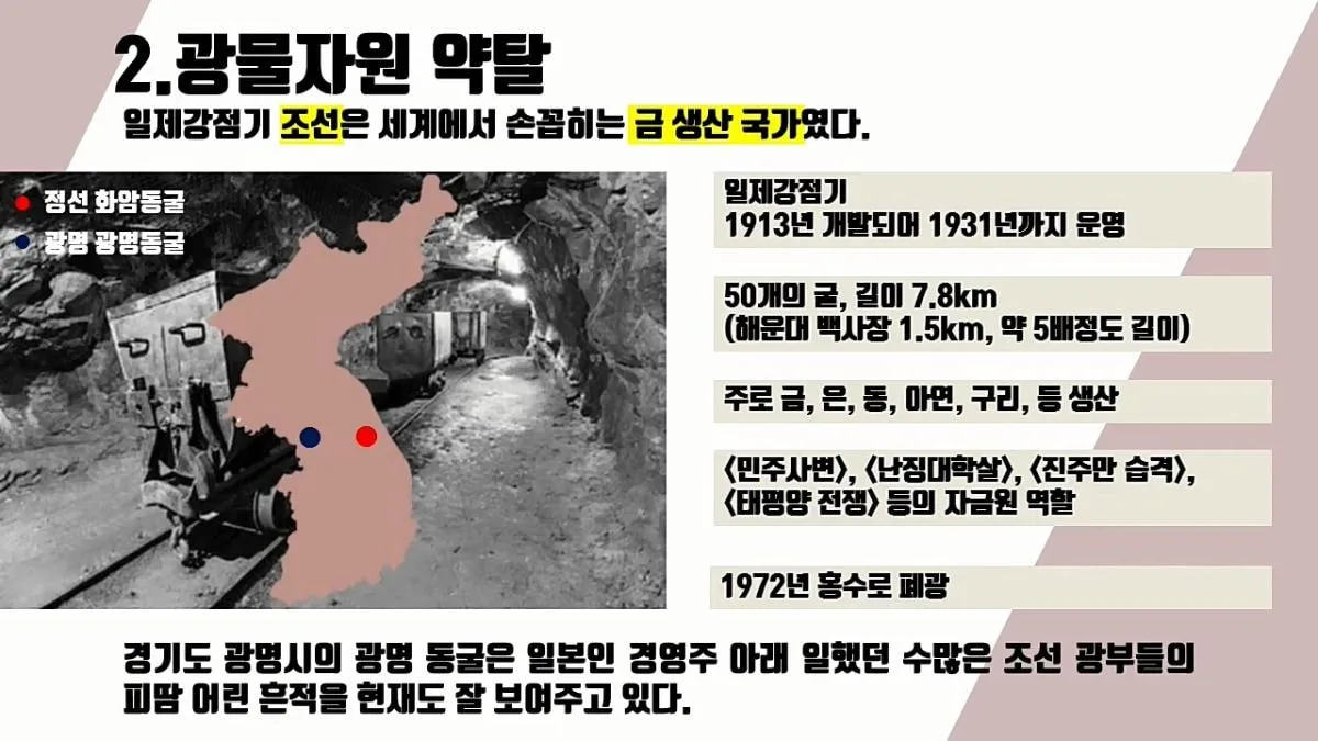 일본에게 36년간 수탈당한 역사 정리