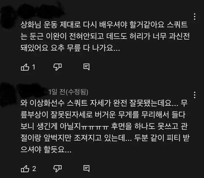 이상화에게 훈수두는 ㅈ문가들