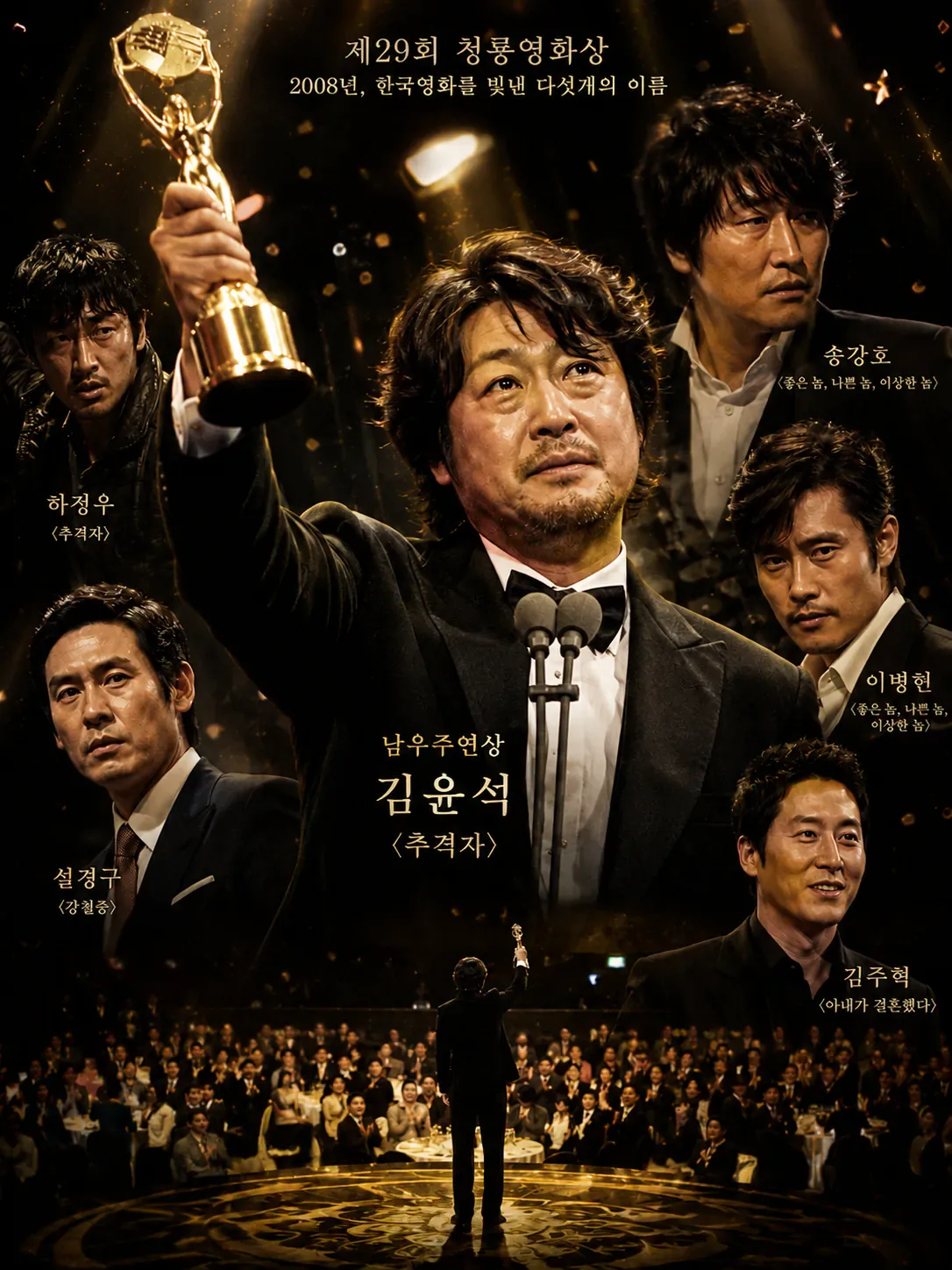 가장 쟁쟁했던 2008년 청룡영화상 남우주연상